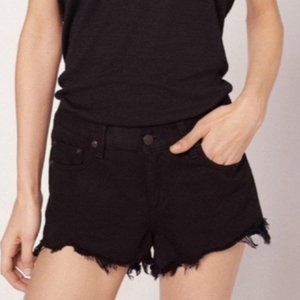 Rag & Bone Black Jean Shorts Size 24